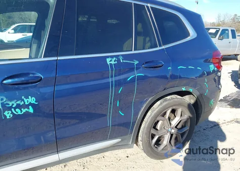 2020 BMW X3 xDrive30I z USA, uszkodzony, nr VIN 5UXTY5C0XL9B79017